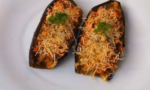 BERENJENAS RELLENAS DE ATÚN