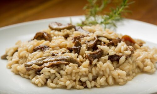 risotto con setas realfooder